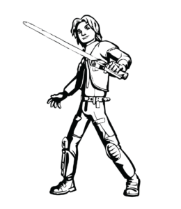 Star Wars coloring page 75 for kids