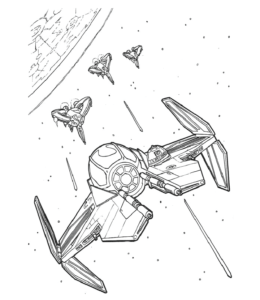 Star Wars coloring page 77 for kids