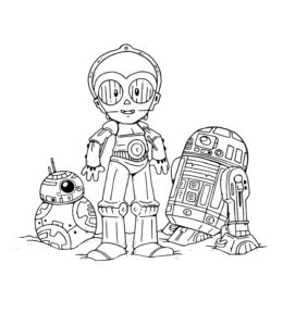 Star Wars coloring page 91 for kids