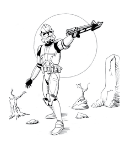 Star Wars coloring page 92 for kids