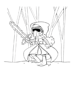 Star Wars coloring page 99 for kids