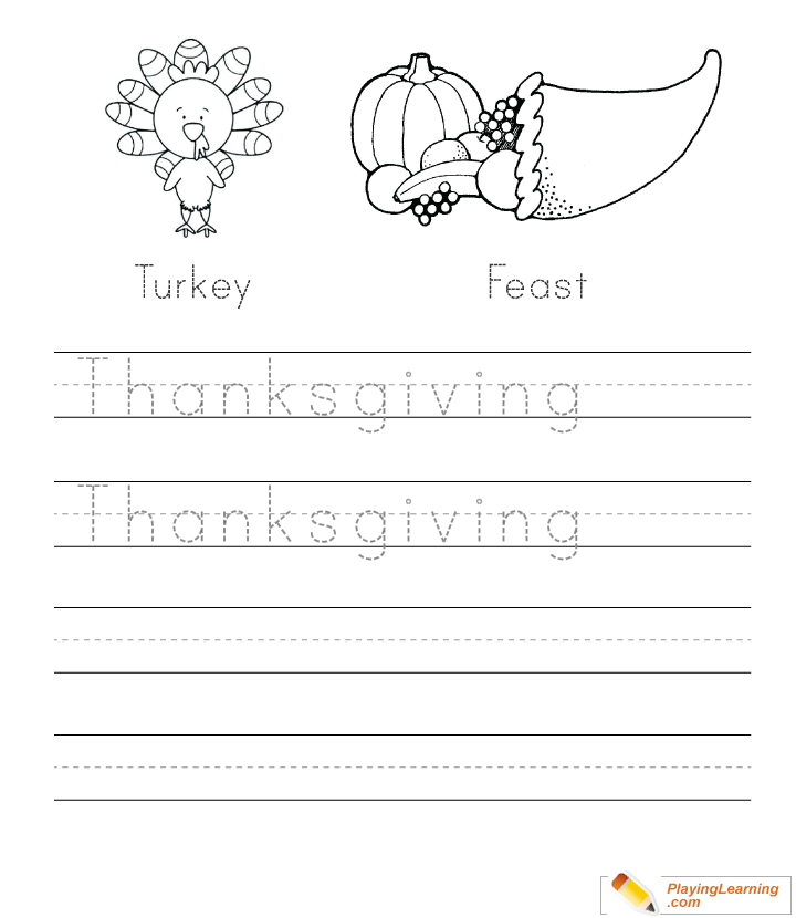 thanksgiving creative writing worksheets