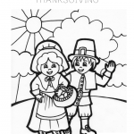 Thanksgiving Coloring page