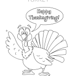 Thanksgiving Coloring page