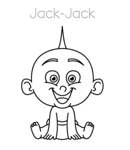 Download The Incredibles Jack-Jack Coloring Pages | Playing Learning