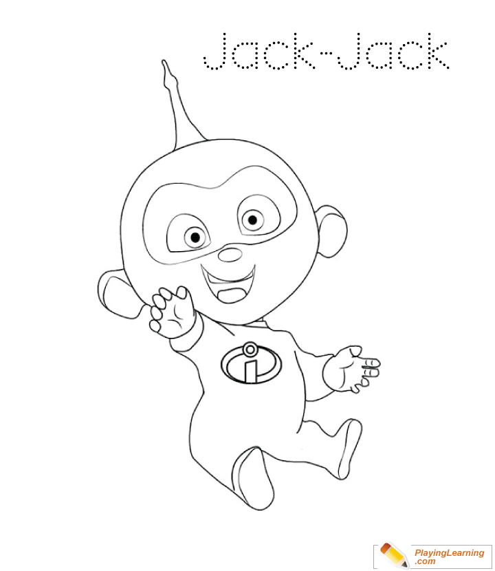 Download The Incredibles Jack Jack Coloring Page 09 | Free The ...