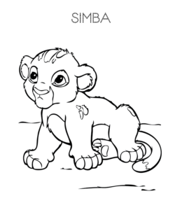 lion king coloring pages hard
