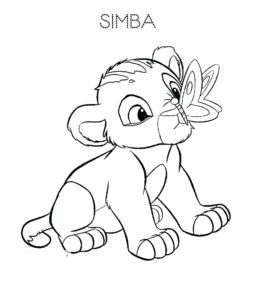Download The Lion King Coloring Pages Playing Learning